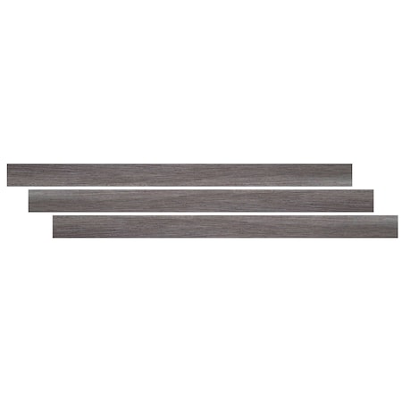 Msi Midnight Maple 3/4 In. Thick X 1 3/4 In. Wide X 94 In. Length Luxury Vinyl Stair Nose Molding ZOR-LVT-T-0171